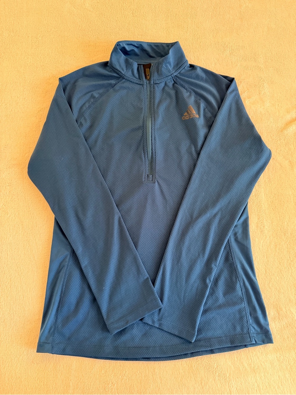 adidas Blue Women's Half-Zip Performance Jacket